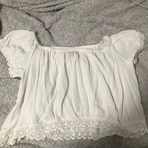 American Eagle off the shoulder shirt